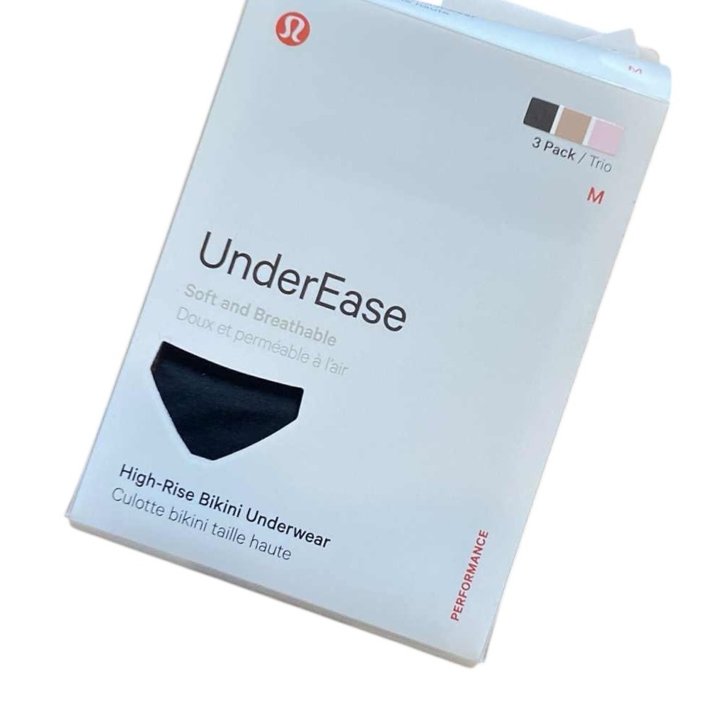 NWT Lululemon underease HR bikini 3pk MULTI Size M - Picture 3 of 5